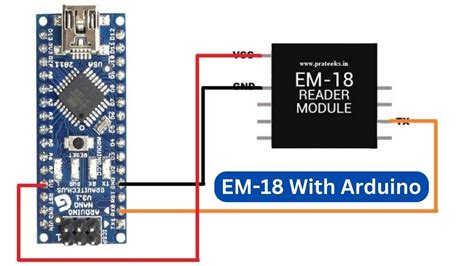 e18 rfid reader|em18 with arduino.